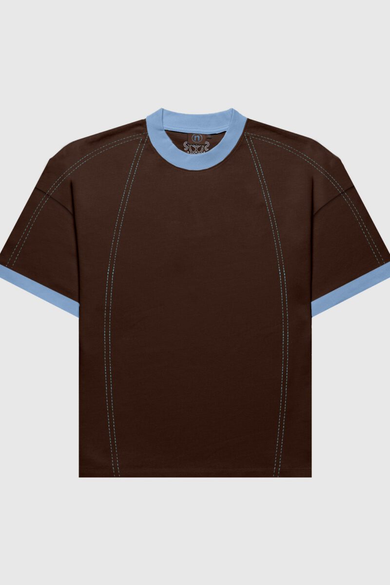 Brown & Blue Set - Tee